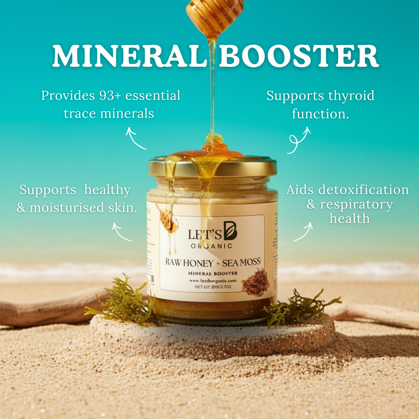 Sea Moss-Honey Mix (Mineral Booster)