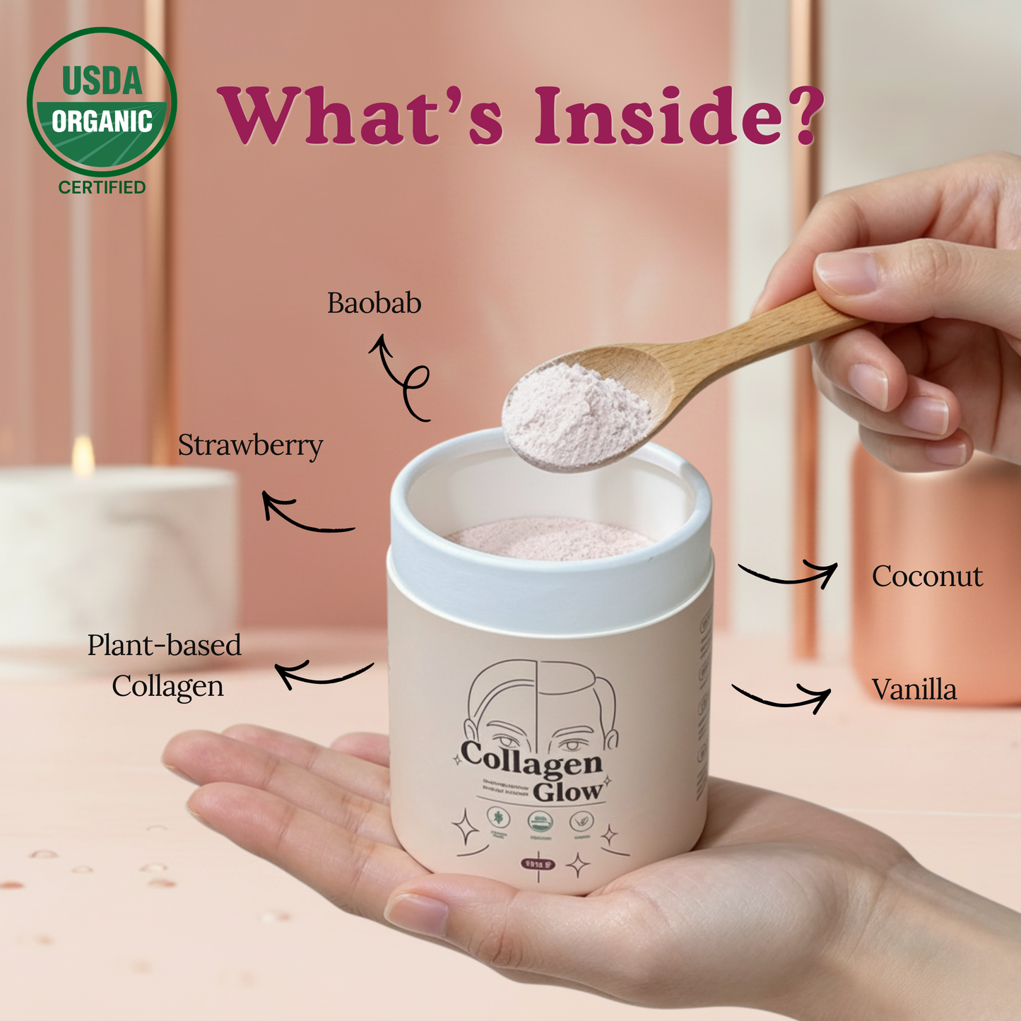 Collagen Glow Blend – Radiance & Elasticity