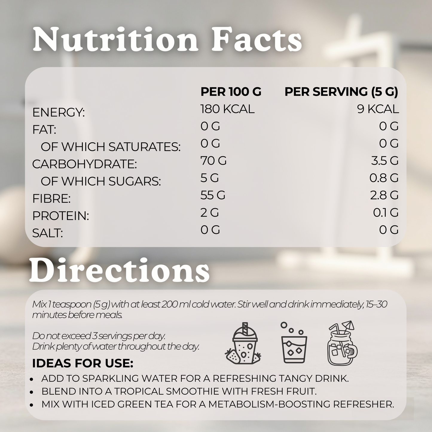 Weightloss Booster | Control Cravings & Burn Energy