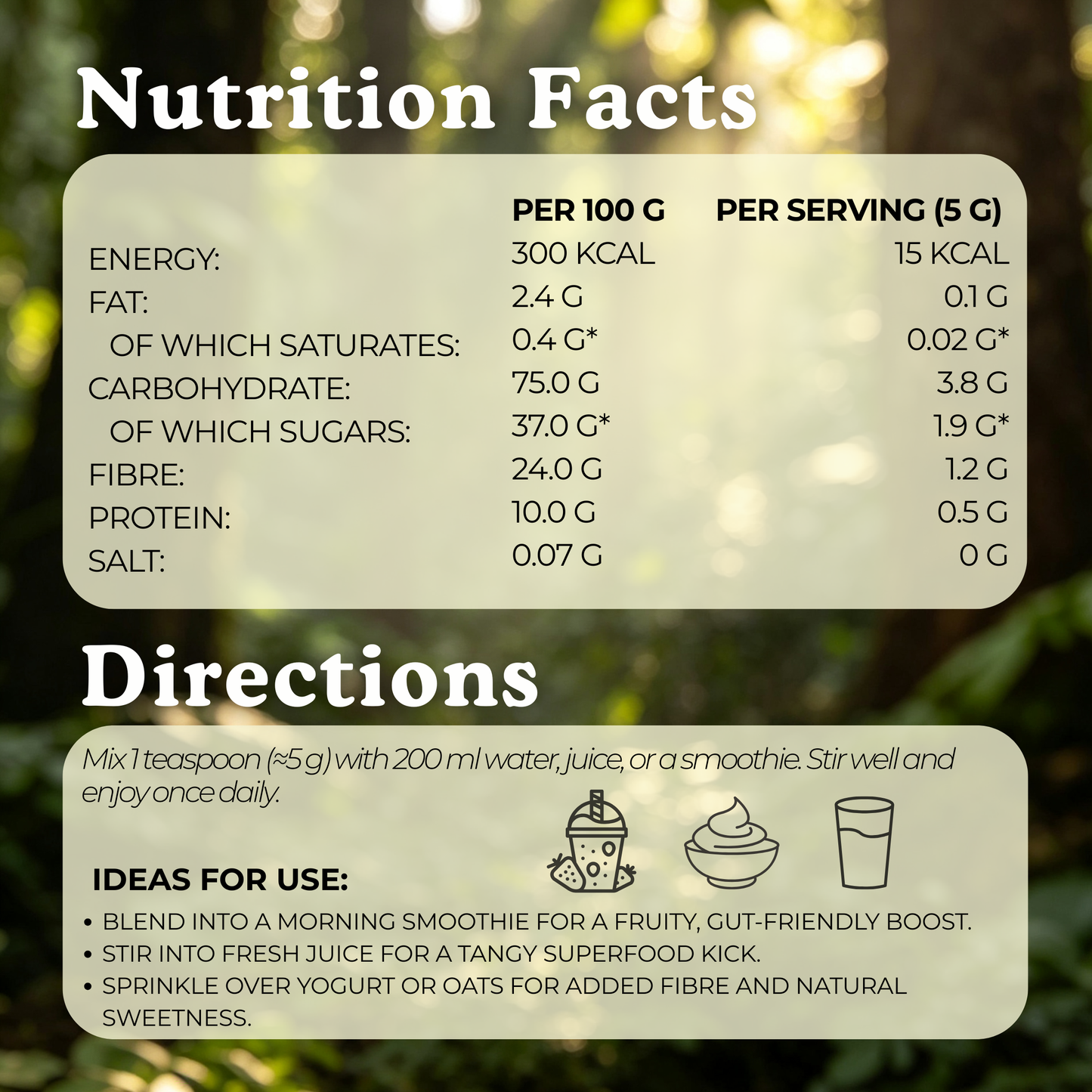 Digestion Blend – Natural Gut Support