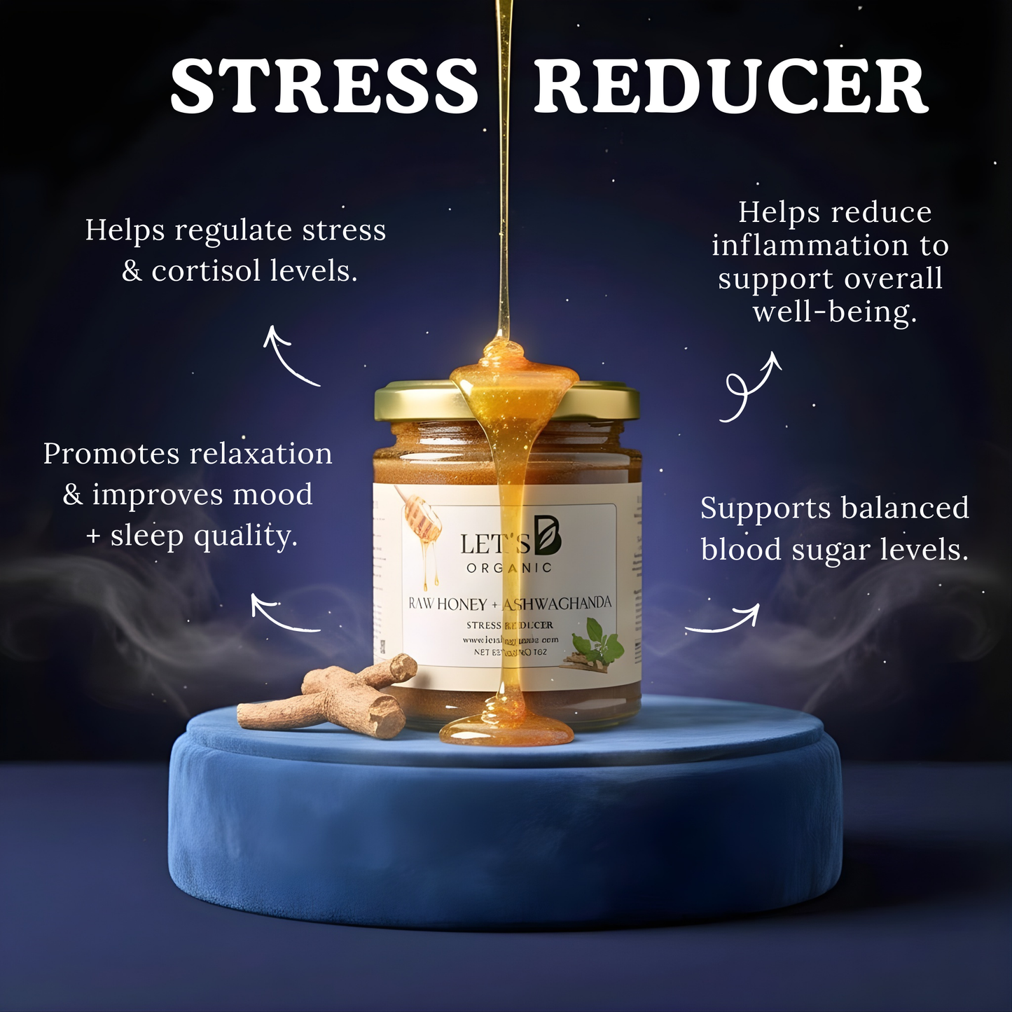 Ashwagandha-Honey Mix (Stress Reducer)