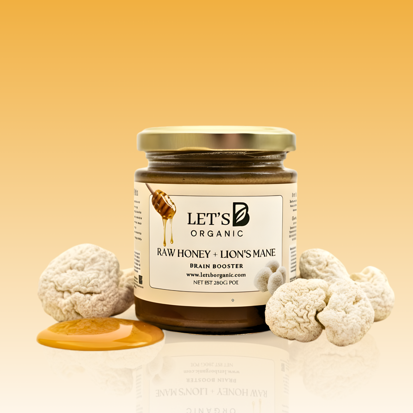 Lion's Mane-Honey Mix (Brain Booster)