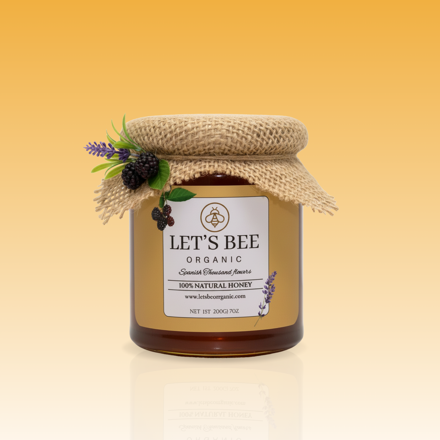 Organic Spanish honey - Thousand flowers